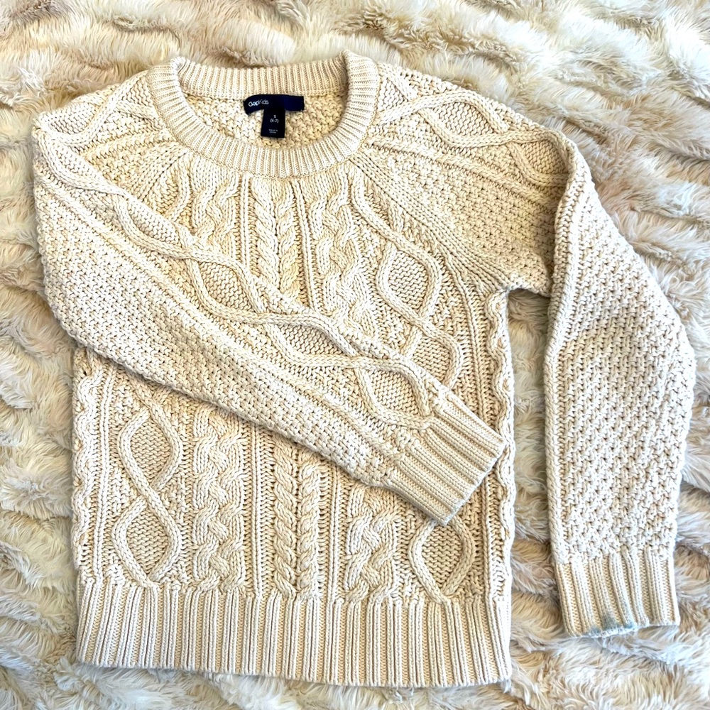 Cream Gap sweater, all cotton
